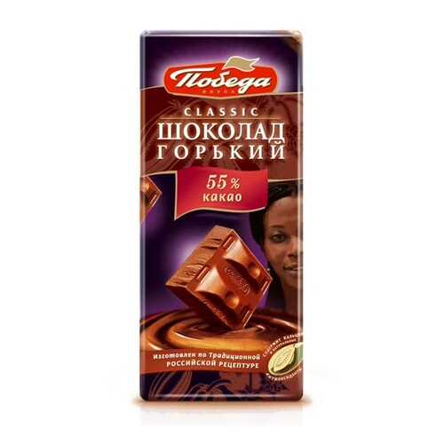 Шоколад Победа Вкуса 55% горький в Светофор