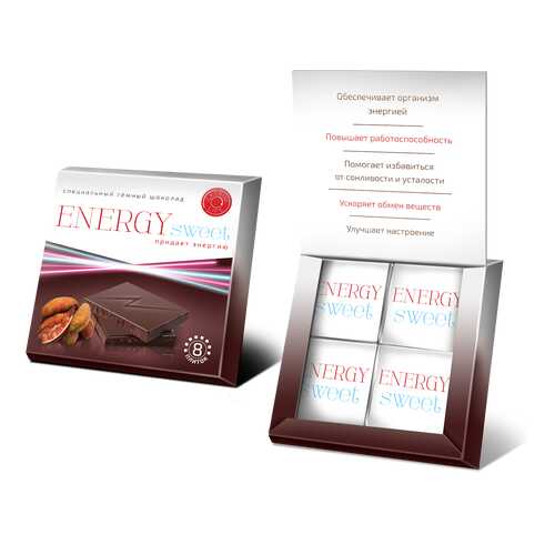Шоколад темный iMix ENERGYsweet 40 г в Светофор