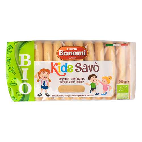 Печенье Savoiardi Kinder сахарное bio 200 г в Светофор