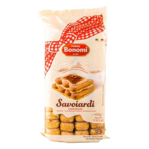 Печенье савоярди Forno Bonomi ladyfingers для тирамису 400 г в Светофор