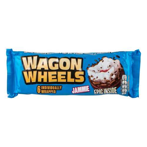Печенье Wagon wheels с суфле и джемом 228 г в Светофор
