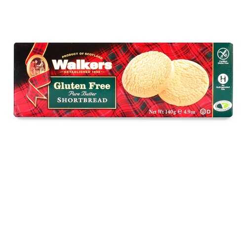 Печенье Walkers Круглое песочное без глютена 140 г Великобритания в Светофор