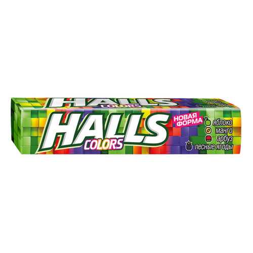 Леденцы HALLS ассорти 25г*6 шт в Светофор