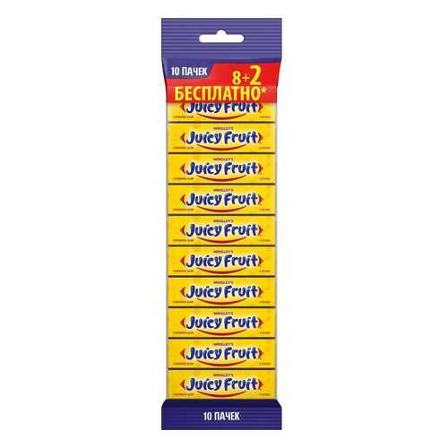 Жевательная резинка Juicy Fruit 13.2 г * 10 штук в Светофор