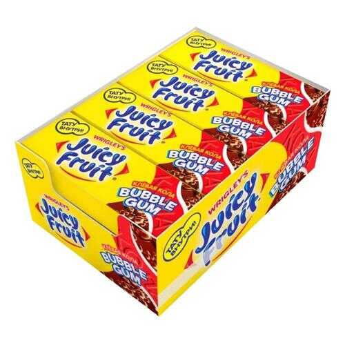 Жевательная резинка Juicy Fruit клевая кола 24 штуки 13.8 г в Светофор