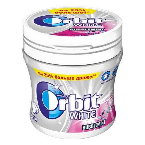Жевательная резинка Orbit белоснежный bubblemint мини-банка 6 штук 68 г в Светофор