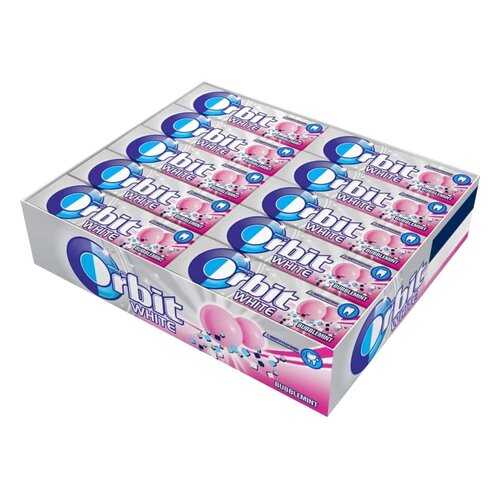 Жевательная резинка Orbit white bubblemint 30 штук в Светофор