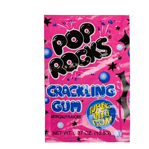 Жевательная резинка с леденцами Pop Rocks Bubblegum 11г Испания в Светофор