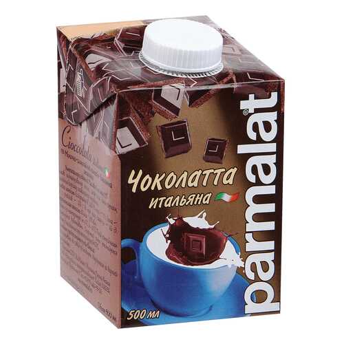 Коктейль Parmalat cioccolata Italiana молочно-шоколадный 1.9% 0.5 л в Светофор