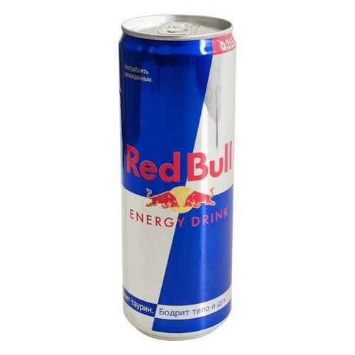 Напиток энергетический Red Bull жестяная банка 0.355 л в Светофор