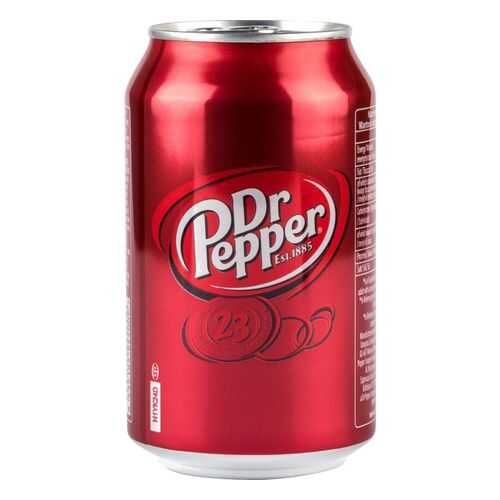 Напиток безалкогольный Dr.Pepper сильногазированный жестяная банка 0.33 л в Светофор