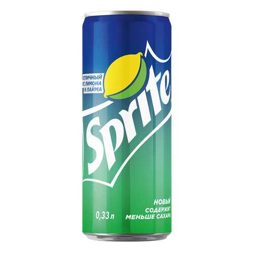 Напиток газированный Sprite жестяная банка 0.33 л в Светофор