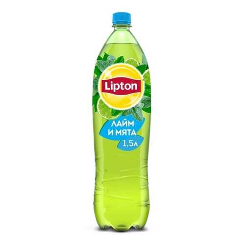 Чай зеленый Lipton лайм и мята 1.5 л в Светофор