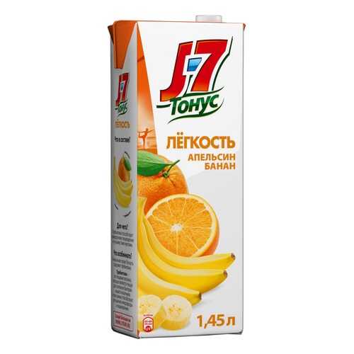 Нектар апельсин-банан J7 тонус легкость с пребиотиком 1.45 л в Светофор
