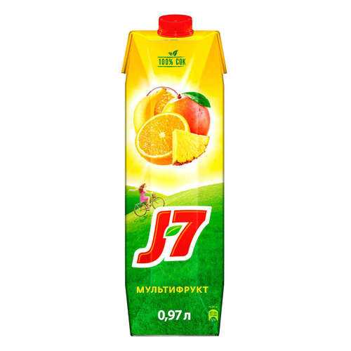 Нектар J-7 Мультифрукт с мякотью 970мл в Светофор