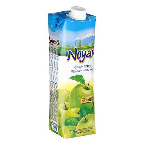 Яблочный сок прямого отжима Noyan premium без сахара 1 л в Светофор